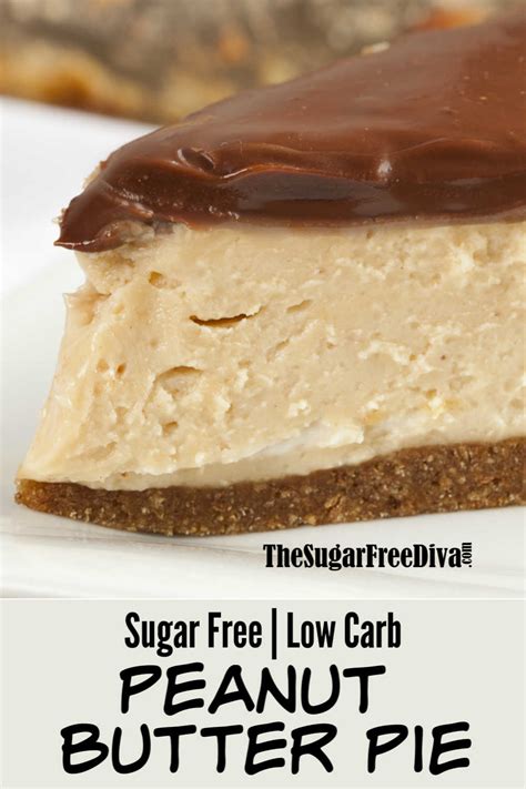sugar-free-peanut-butter-pie-the-sugar-free-diva image