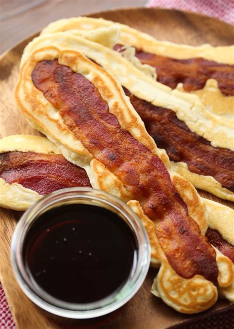 bacon-breakfast-dippers-homemade-bacon-pancake image