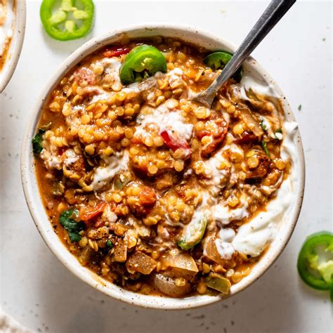 slow-cooker-vegan-red-lentil-chili-running-on-real-food image