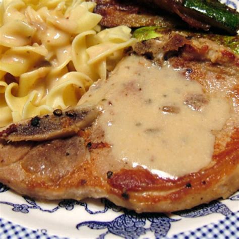 rich-and-creamy-tender-pork-chops-pressure-cooker image