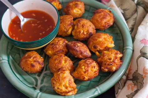 thai-style-curried-corn-fritters-recipe-by-archanas image