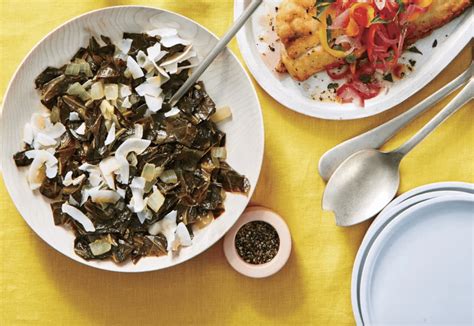 coconut-braised-collard-greens-recipe-southern-living image