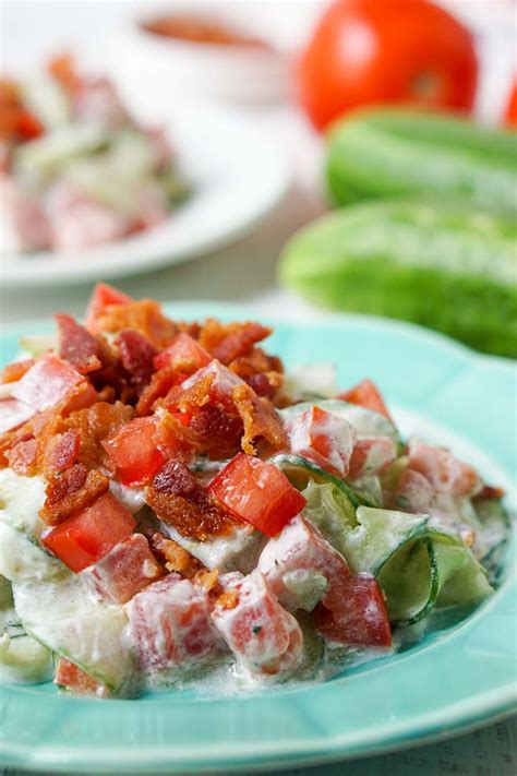 creamy-cucumber-salad-with-ranch-tomatoes image