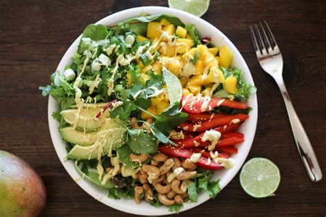 thai-salad-with-curry-coconut-dressing image