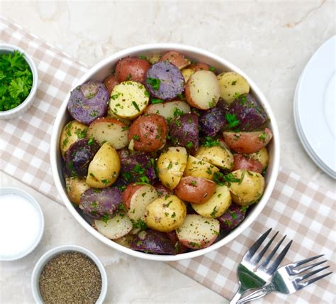 herbed-potato-salad-is-a-light-herb-oil-and-vinegar-salad image