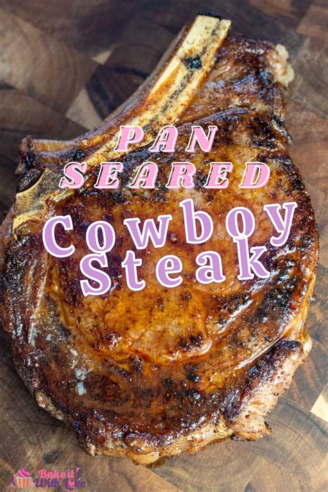 pan-seared-cowboy-ribeye-steak-bake-it-with-love image