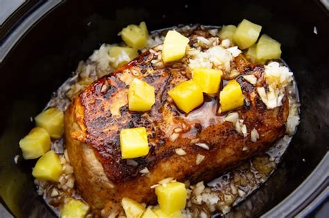 hawaiian-pork-loin-crock-pot-recipe-savory-experiments image
