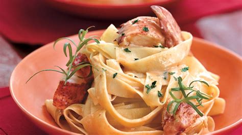 lobster-pasta-with-herbed-cream-sauce-recipe-bon image