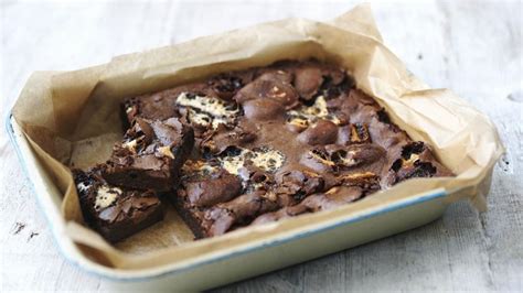 marshmallow-brownies-recipe-bbc-food image