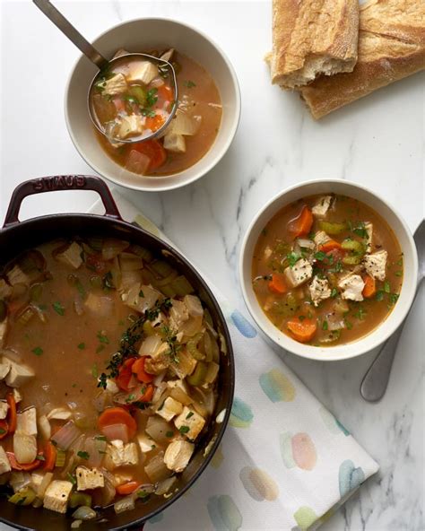 leftover-turkey-vegetable-soup-recipe-hearty-comforting image