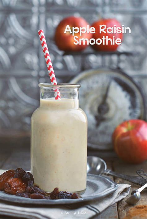 apple-smoothie-with-raisins-family-spice image