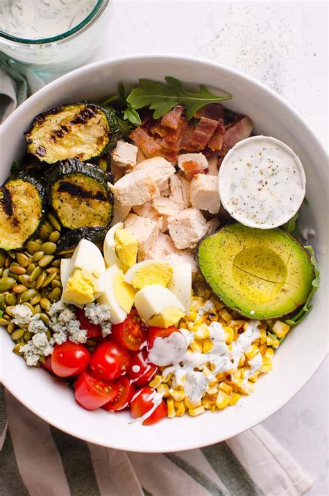 healthy-cobb-salad-with-chicken-ifoodrealcom image