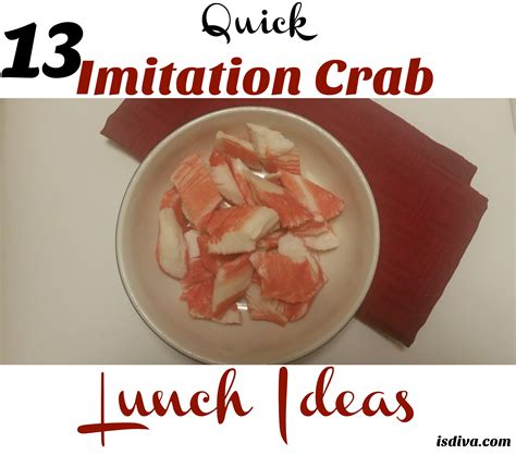13-quick-imitation-crab-lunch-ideas-independent image