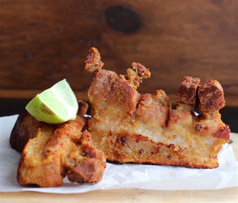 colombian-style-fried-pork-belly-chicharrn image