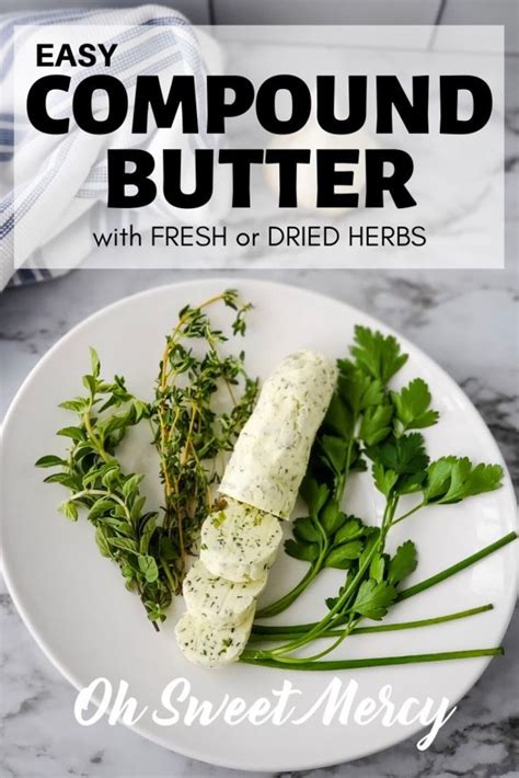 easy-compound-butter-or-herbed-butter-oh-sweet image