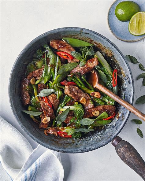 thai-ginger-beef-stir-fry-recipe-delicious-magazine image