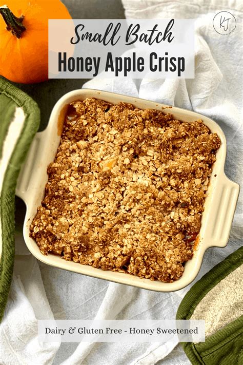 small-batch-honey-apple-crisp-kelly-jones-nutrition image