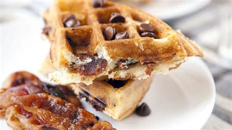 chocolate-bacon-waffles-recipe-tablespooncom image