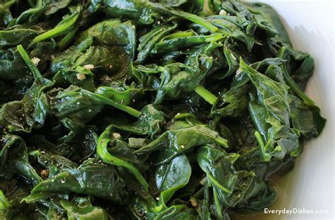 quick-and-easy-sauted-spinach-recipe-everyday-dishes image
