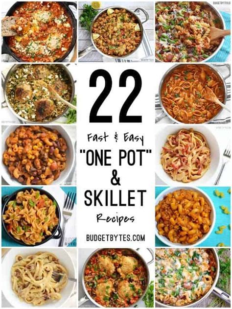 fast-and-easy-one-pot-recipes-budget-bytes image