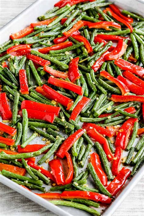 roasted-green-beans-and-red-peppers-kalyns-kitchen image