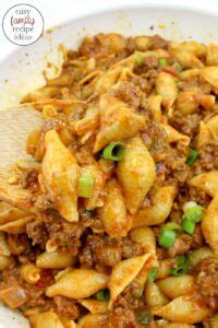the-best-cheesy-taco-pasta-video-easy-family-recipe-ideas image