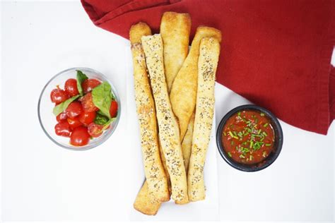 easy-pizza-dough-breadsticks-6-ways image