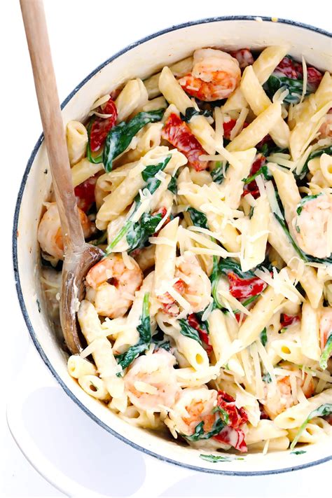 creamy-shrimp-florentine-pasta-gimme-some-oven image
