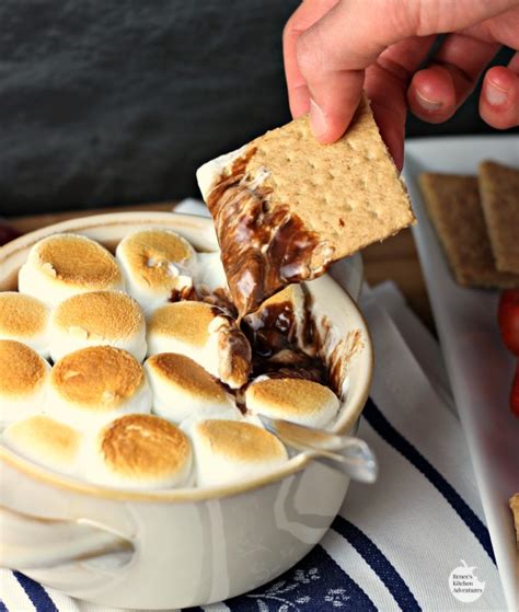 easy-smores-fondue-renees-kitchen-adventures image