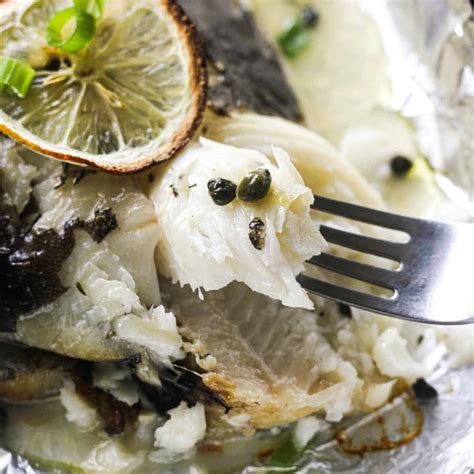 easy-baked-whole-turbot-with-lemon-and-capers-the-top image