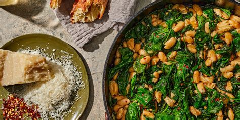 pantry-beans-and-greens-recipe-myrecipes image