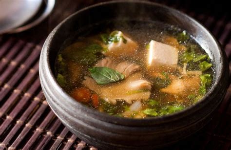 thai-tofu-soup-with-mushrooms-and-vegetables-vegan image