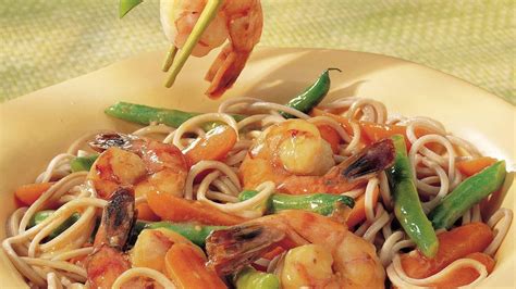 japanese-shrimp-and-soba-noodles image