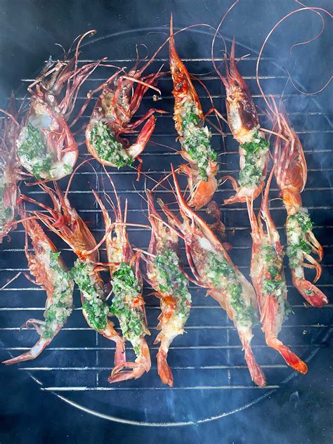 grilled-spot-prawns-with-garlic-herb-butter-kits-kitchen image