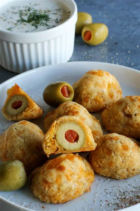 olive-cheese-balls-easy-baked-recipe-a-farmgirls image