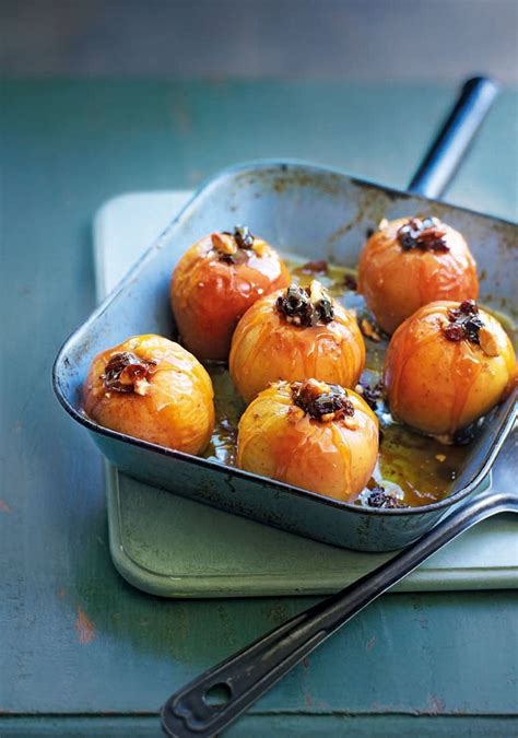 baked-apples-with-calvados-glaze-recipe-delicious image