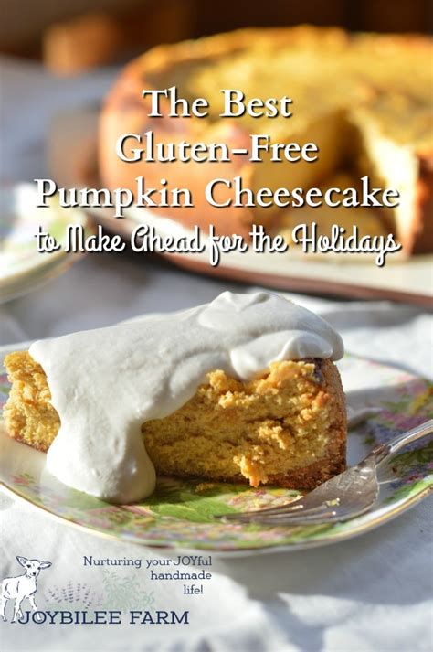 best-gluten-free-pumpkin-cheesecake-to-make-ahead image