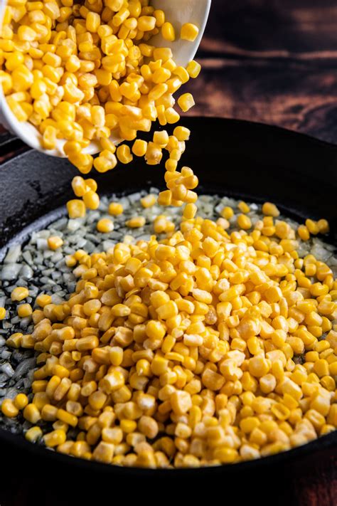 easy-skillet-fried-corn-recipe-easy-dinner-ideas image