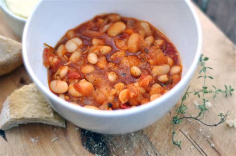 slow-cooked-tomato-and-herb-white-beans-recipe-review image