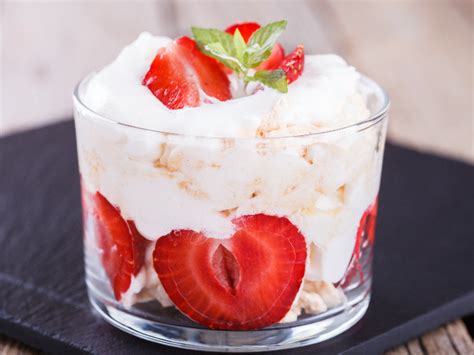 strawberries-and-cream-the-classic-english-dessert image