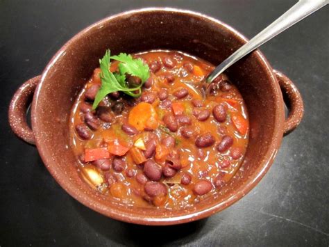 black-bean-chili-with-cilantro-love-to-be-in-the-kitchen image
