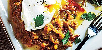 spiced-lentils-and-poached-eggs-recipe-myrecipes image