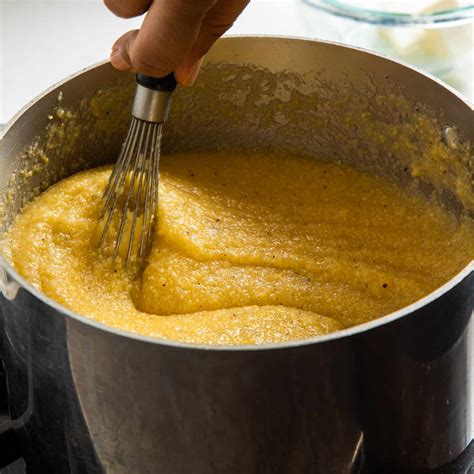 how-to-make-easy-no-cook-polenta-step-by-step-food image