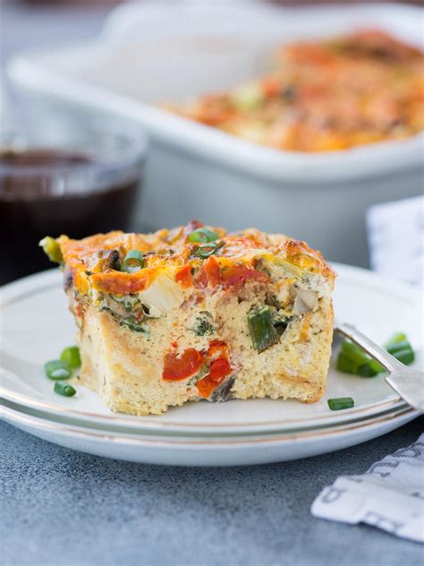 easy-breakfast-casserole-with-bread-the-flavours-of image