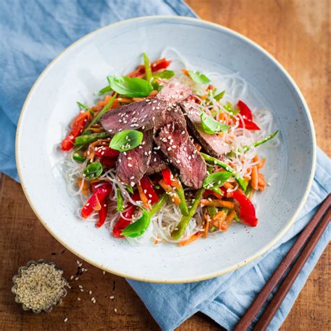 seared-venison-with-plum-ginger-sauce-and-vermicelli-sauce image