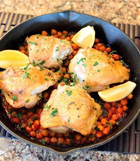 roasted-chicken-with-harissa-and-chickpeas image