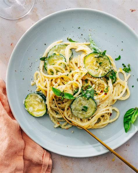 creamy-zucchini-pasta-a-couple-cooks image