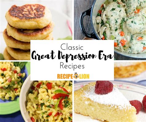 24-classic-great-depression-era-recipes-recipelioncom image