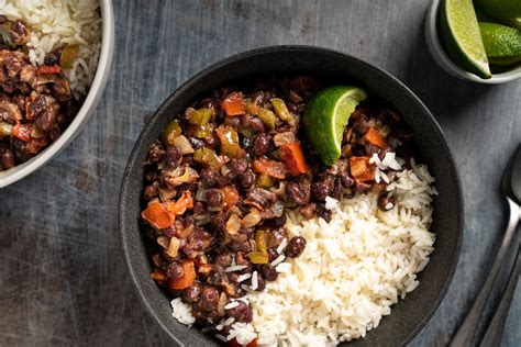 vegetarian-black-beans-and-rice-recipe-the-spruce-eats image