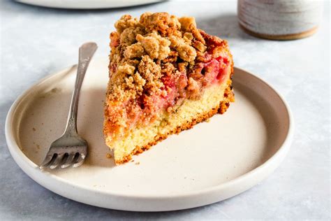 strawberry-rhubarb-crumb-cake-recipe-the-spruce image